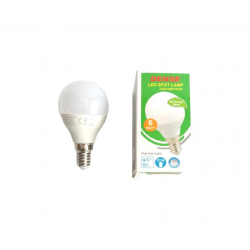 GOTA LED E14 COD: LED-G45 6W