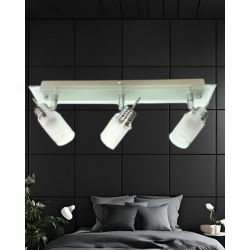 Spot triple transparente pared 637-3DB
