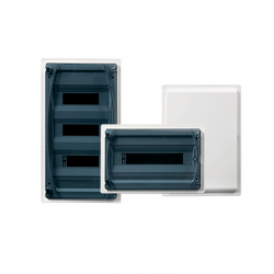 Cajas de distribución IP40 de Empotrar con puerta plástica