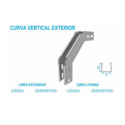 Curva Vertical Exterior D90538/VE